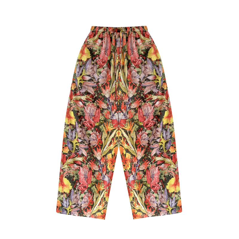 Thumbnail of Olivia Red Floral Pants image