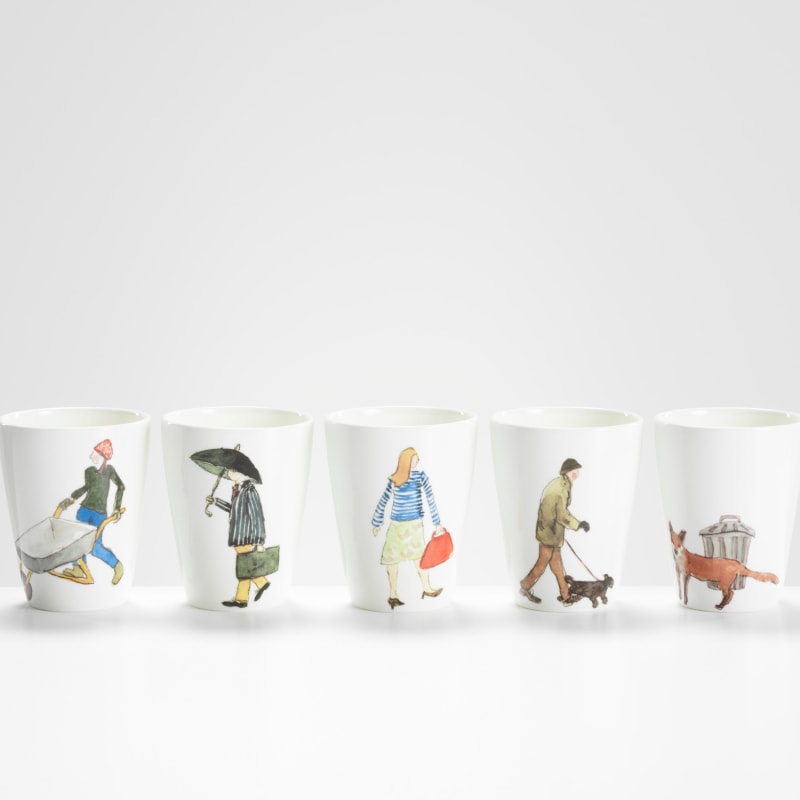 Thumbnail of London Life Collection Set Of 5 Beakers image