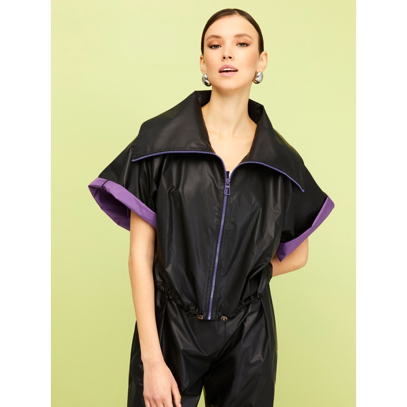 Wide Collar Jacket by NOCTURNE