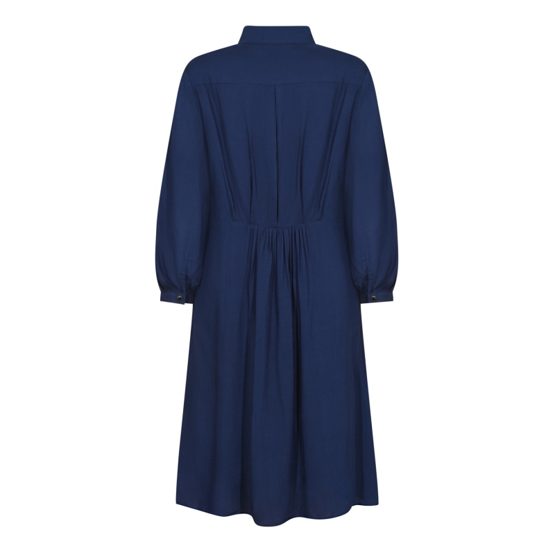 Thumbnail of Anastasia Dress No Frill Navy Rayon image