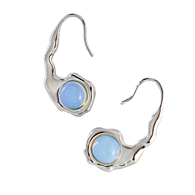 Earrings on black one piece store