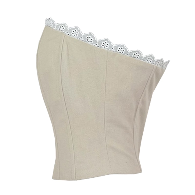 Thumbnail of Opal Linen Corset Top image