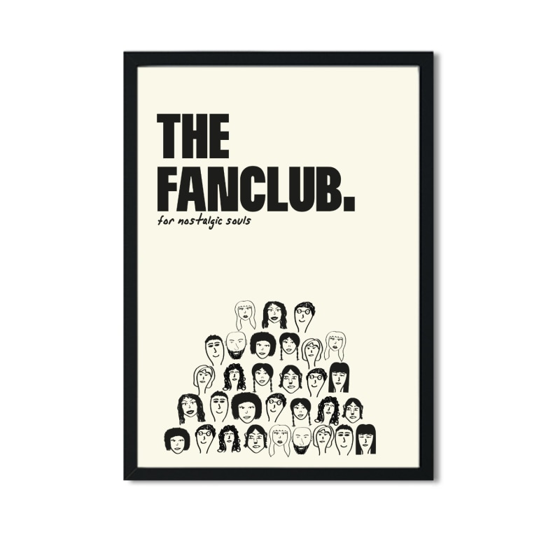 Thumbnail of The Fanclub Charity Retro Giclée Art Print image