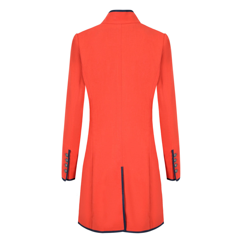 Orange Linen Cavalier Coat Beatrice von Tresckow Wolf & Badger