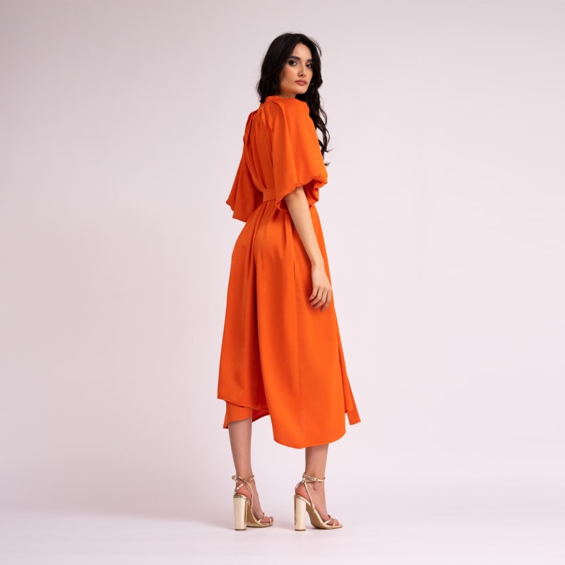 Orange midi cheap