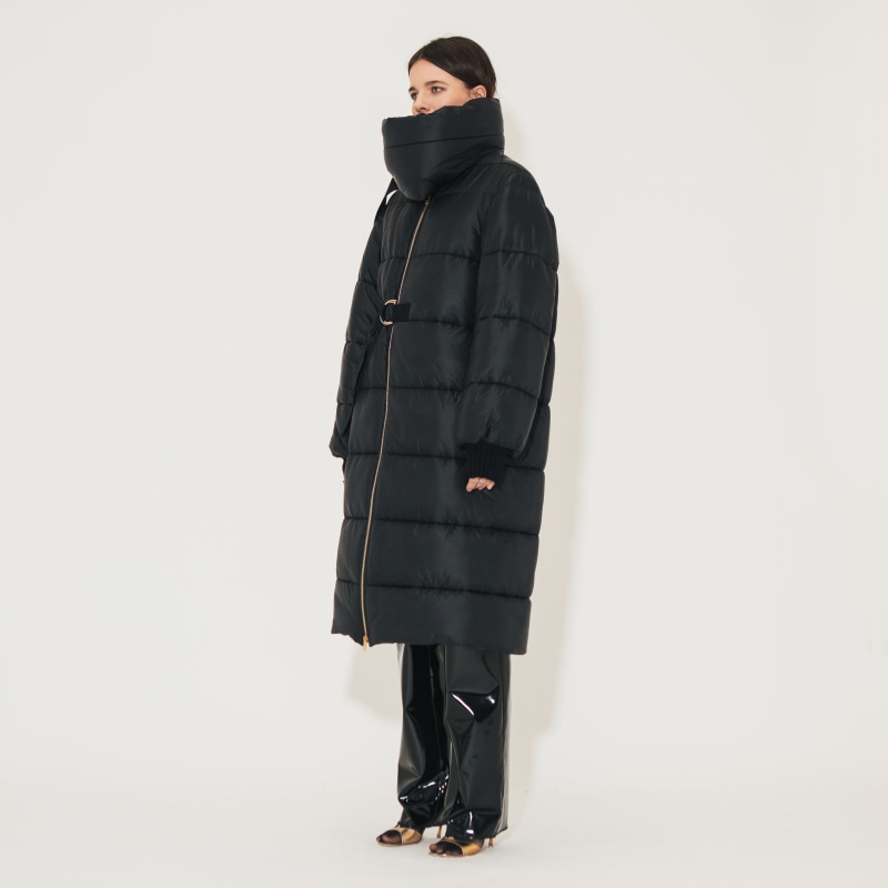 Thumbnail of Oregon Black Long Down Jacket image