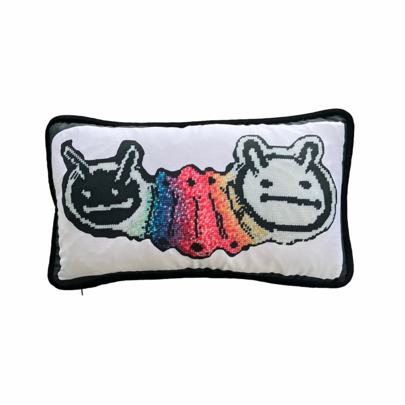 Fanciful Needlepoint Pillow Fanciful Needlepoint Pillow