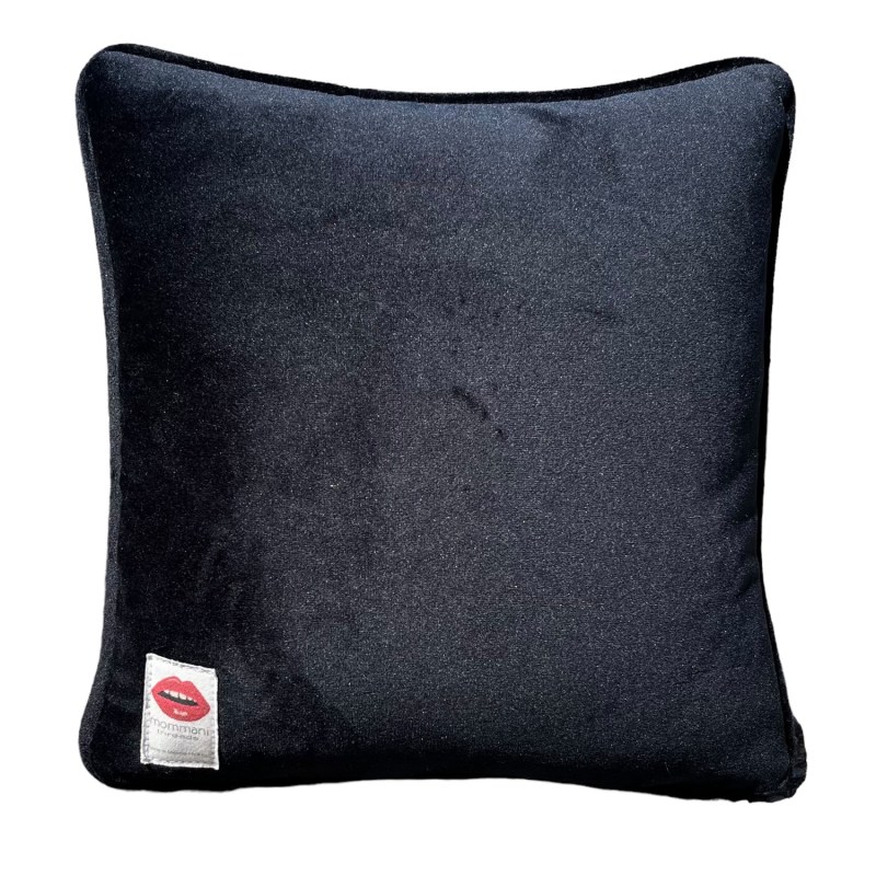 Thumbnail of Organic Cotton Sateen "Stoned" Scatter Pillow, Handmade, Original image