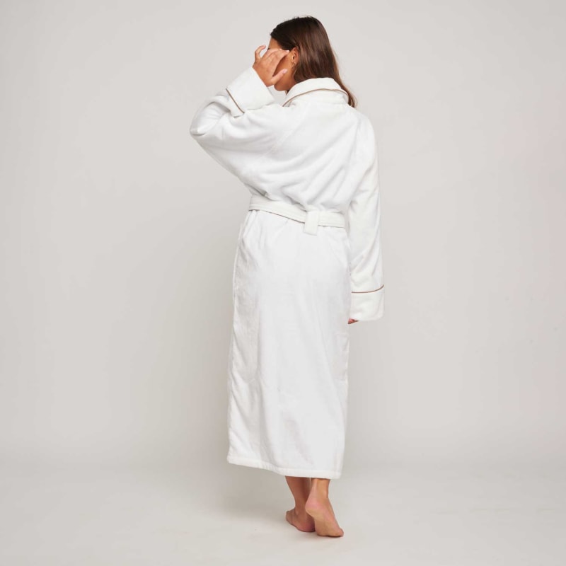 Hooded Velour Robe