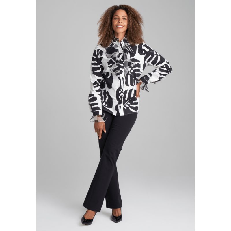 Thumbnail of Giana Cotton Blouse In Zampa Bianca image