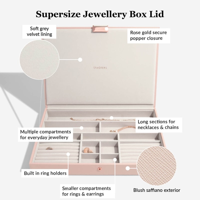 Thumbnail of Blush Supersize Jewelry Box image