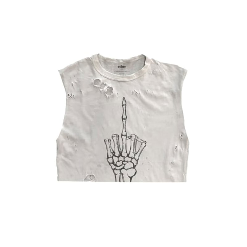 Thumbnail of Other F-U Cropped - Thrasher Tank - White image