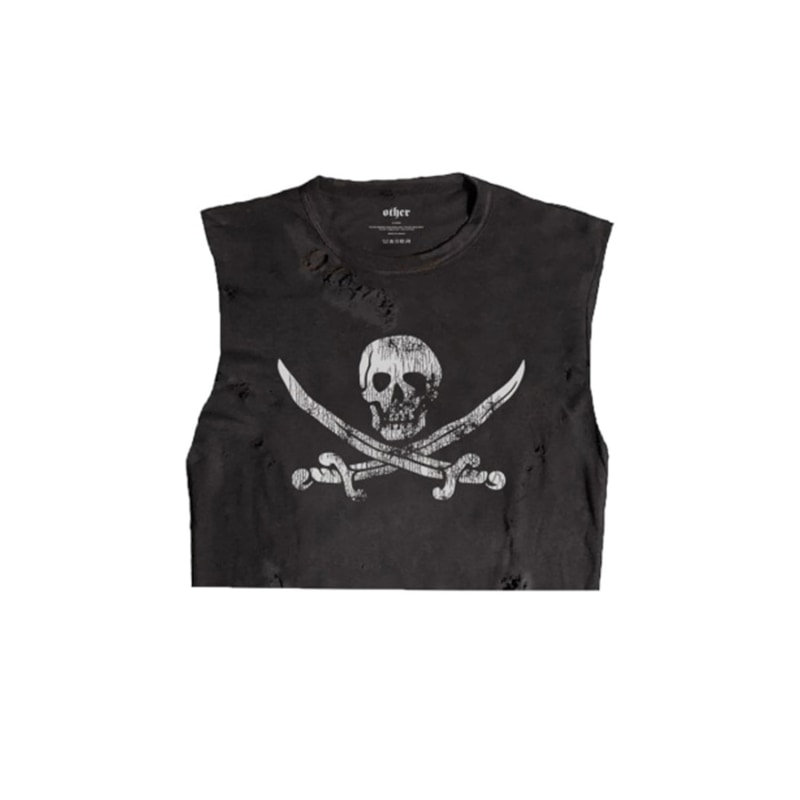 Thumbnail of Other Road Crue Cropped - Thrasher Tank - Black image