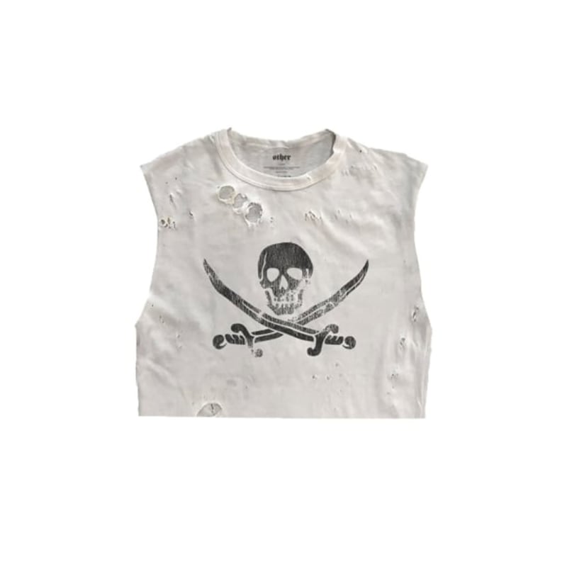 Thumbnail of Other Road Crue Cropped - Thrasher Tank - White image