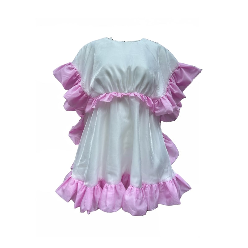 Thumbnail of Otherworldly A Ruffle Cape Dress image