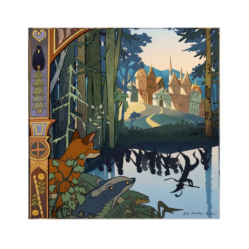 Thumbnail of Pied Piper Of Hamelin Pocket Square image