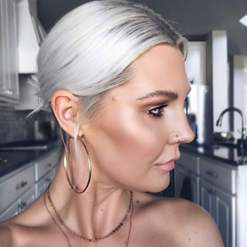 Oversized hoop earrings deals