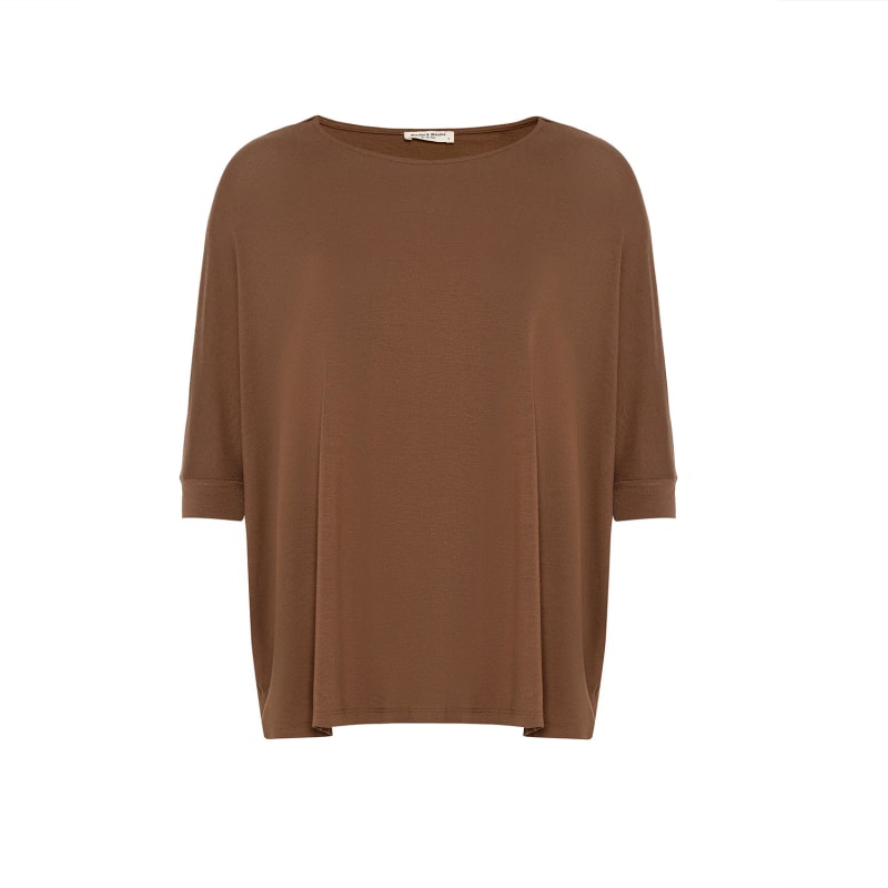 Thumbnail of Oversized Blouse - Brown image