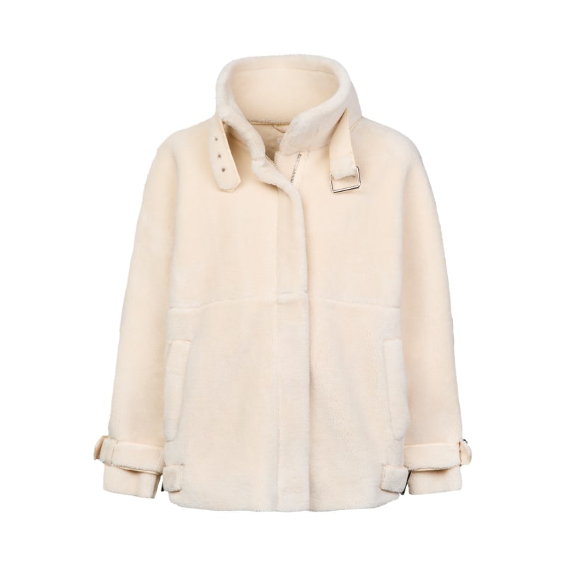 Cream aviator jacket 2025