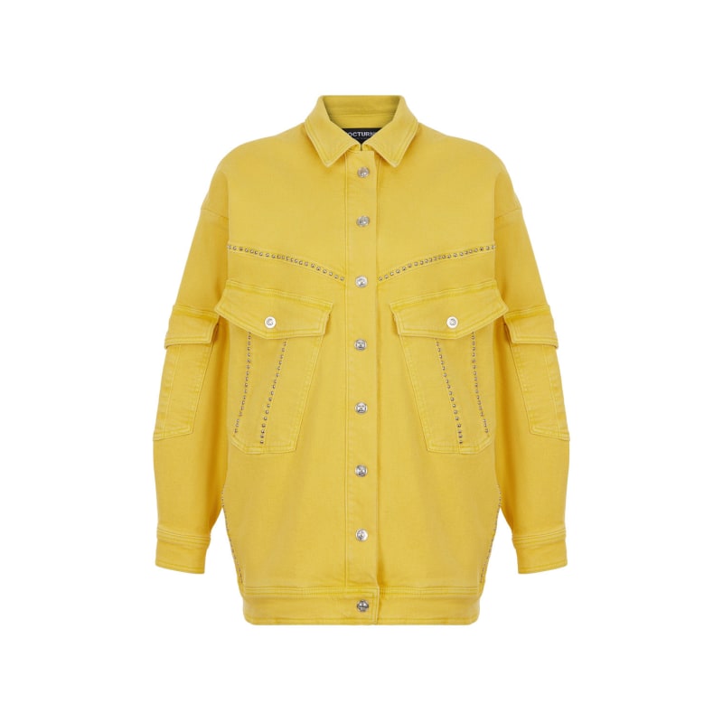 Yellow 2025 oversized jacket