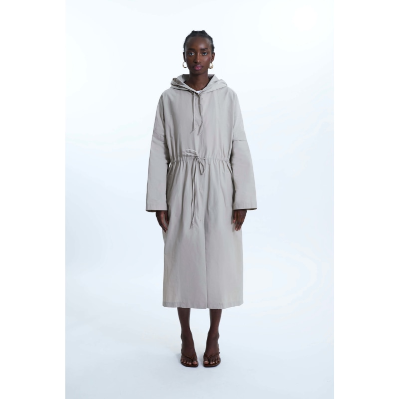 Oversized Long Raincoat James Lakeland Wolf Badger