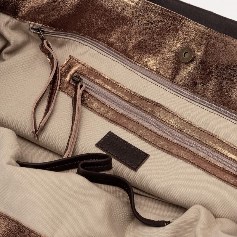 Bronze tote bag discount