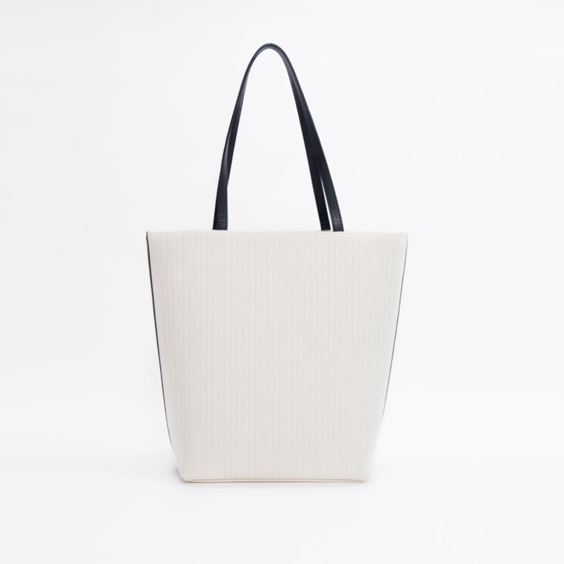 Thumbnail of Monte Carlo Organic Cotton Tote Bag In White Dove image