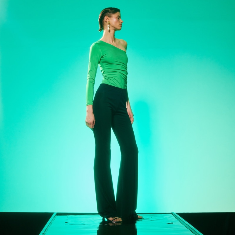 Thumbnail of Stella One Shoulder Body In Green image