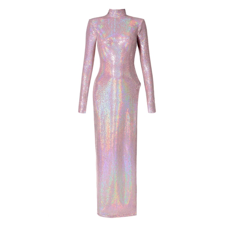 Thumbnail of Candice Holographic Pink Dress image