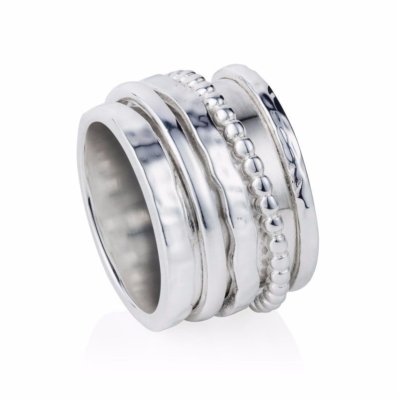 Thumbnail of Spinning Sterling Silver Ring image