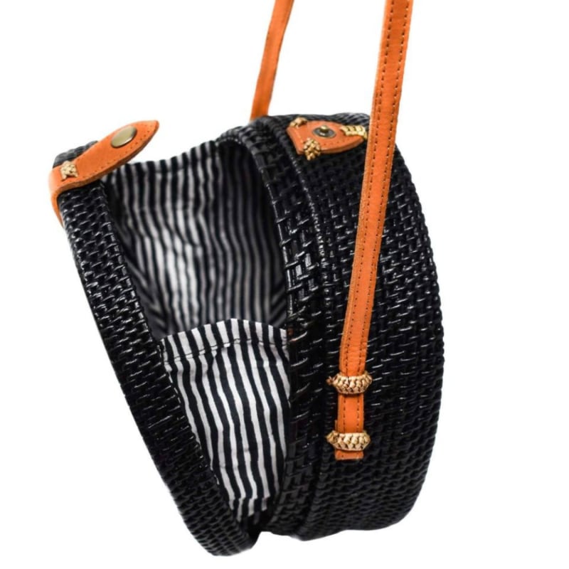 Thumbnail of Iris Rattan Clasp Bag image