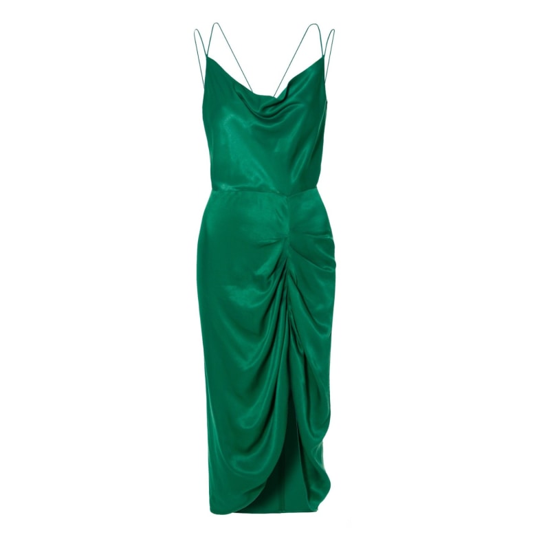 Ava Emerald Dress | Aggi | Wolf & Badger