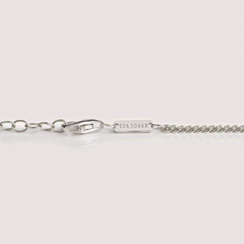 Thumbnail of Paris Curb Chain Necklace Silver image