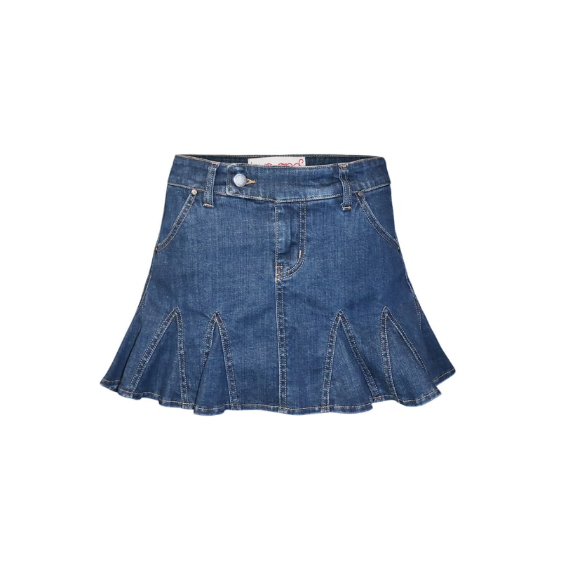 Thumbnail of Paris Mini Skirt Jaded Wash image