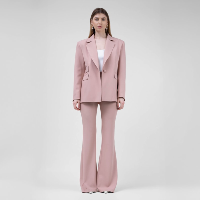Pastel trouser suit sale