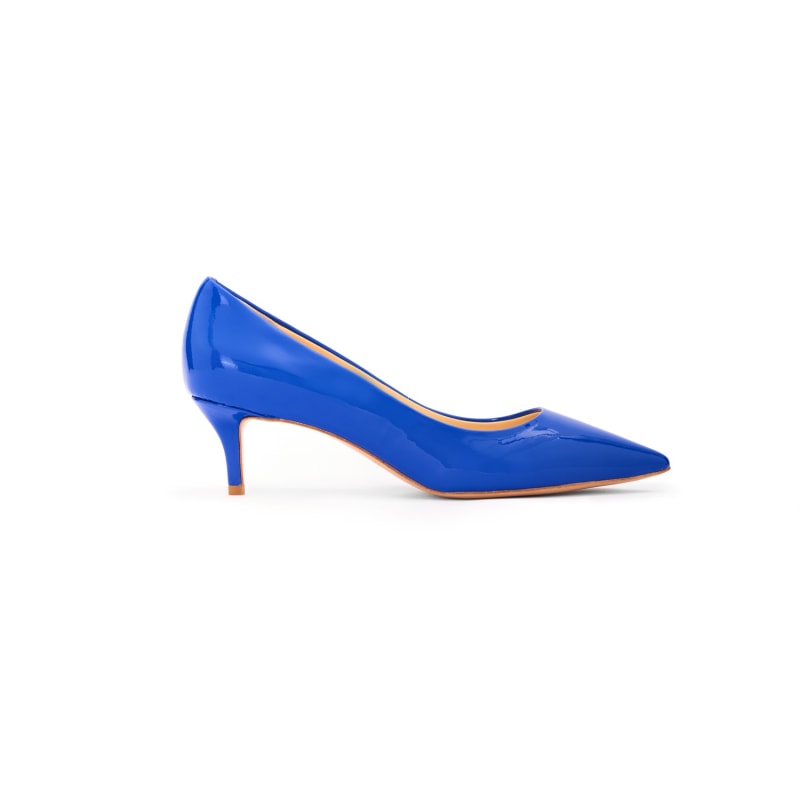 Kitten heels blue best sale