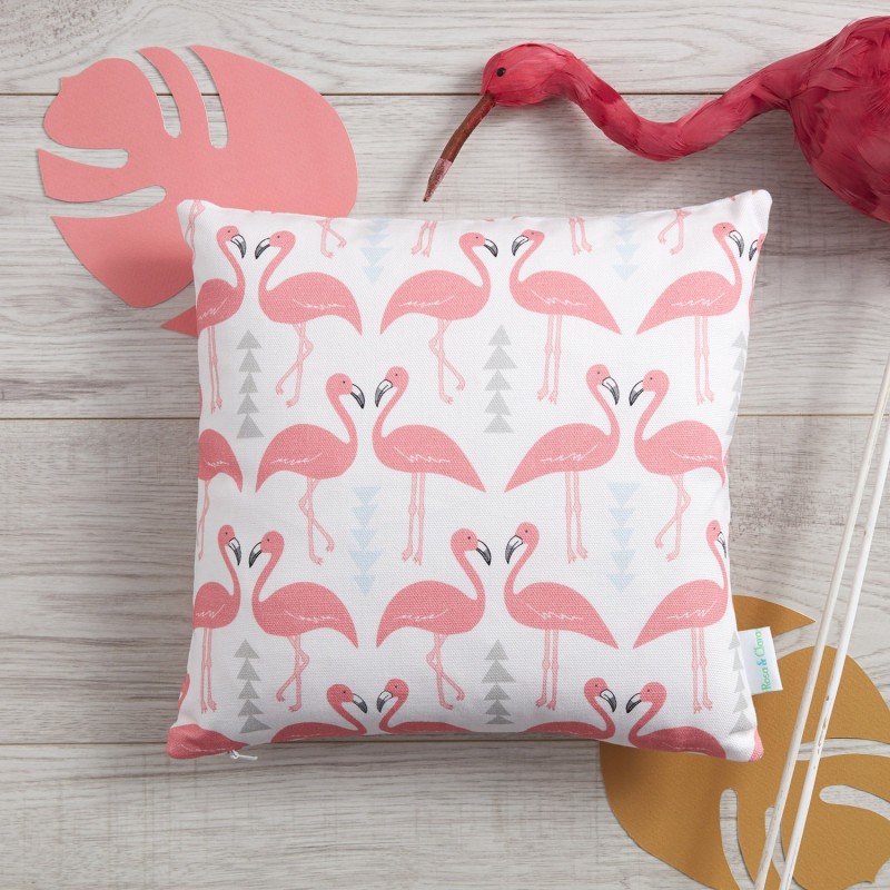 Thumbnail of Mini Flamingo Flourish Cushion image