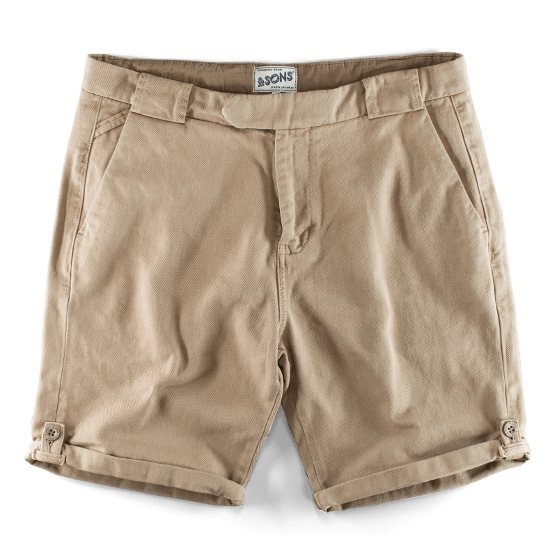 Thumbnail of &Sons Virgil Chino Shorts Tan image