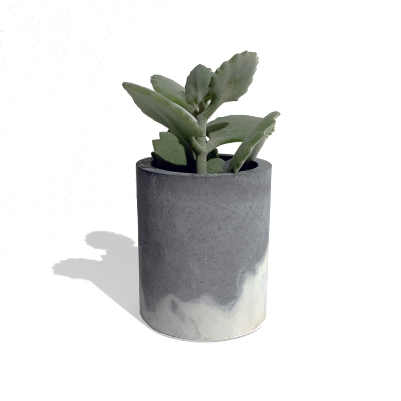 Thumbnail of Round Concrete Plant Pot Carrara image