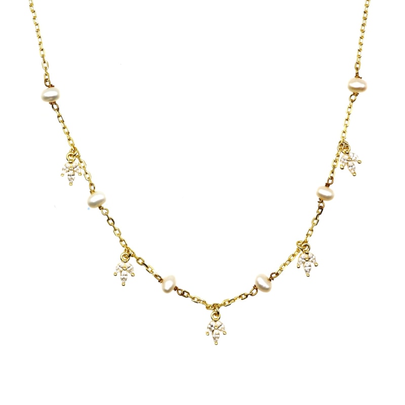Dangle charm necklace deals