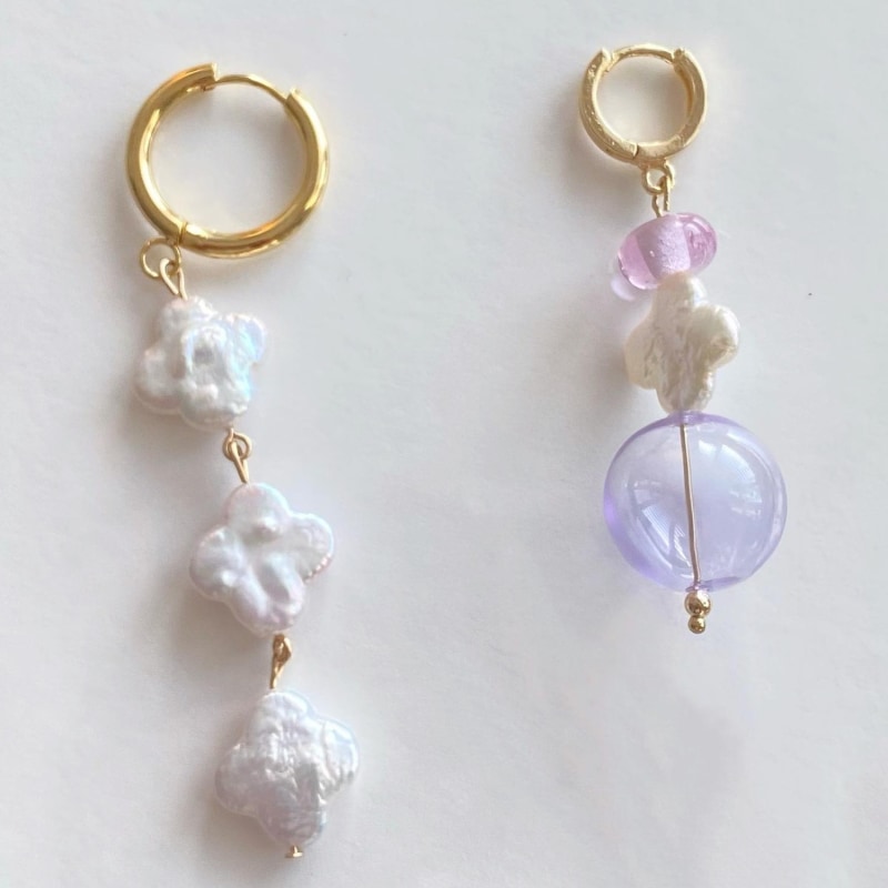 Thumbnail of Pearl Cloud Earrings image