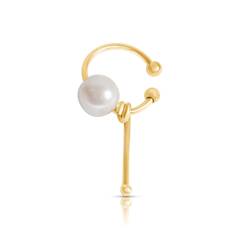 Thumbnail of Pearl Drop Ear Cuff image