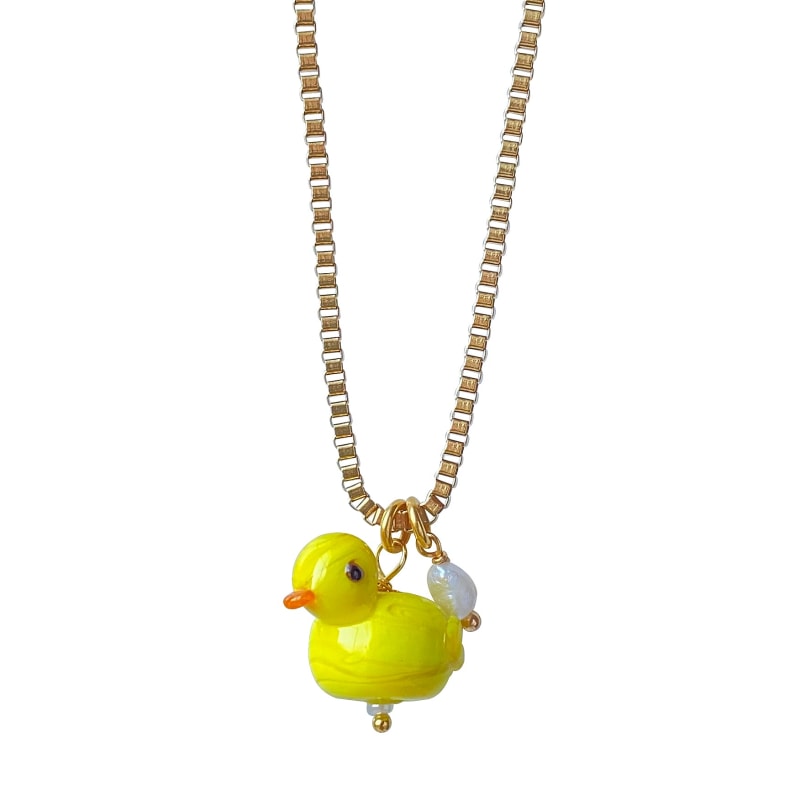 Thumbnail of Pearl Necklace Duck Family image