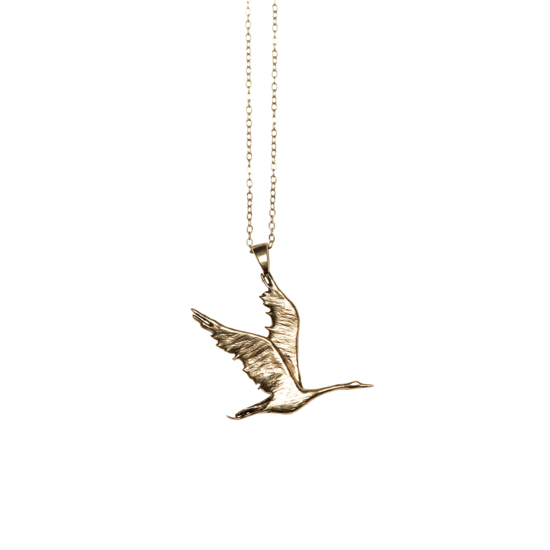 Thumbnail of Pelso X Hoffmann D'or Heron Necklace image