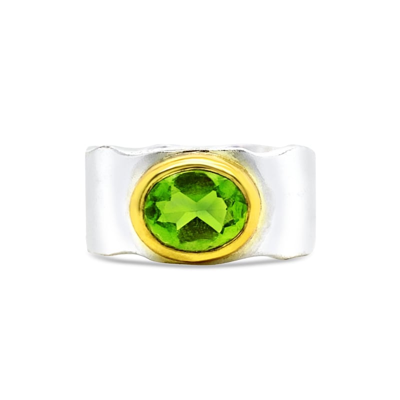 Thumbnail of Peridot Band Ring image