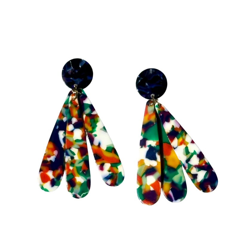 Thumbnail of Petal Drop Earrings In Get It Girl image