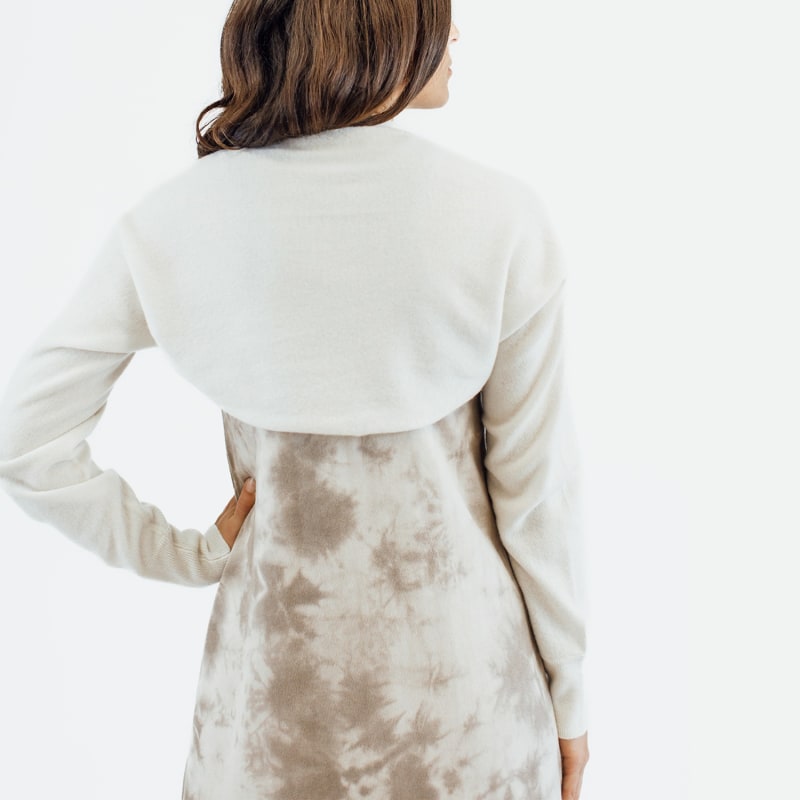 Thumbnail of Cashmere Shrug - White image