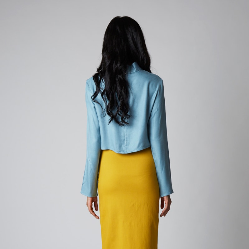 Thumbnail of The Mey Blouse In Blue image