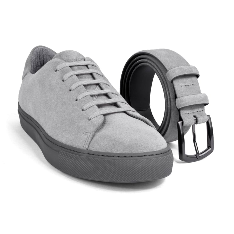 Thumbnail of Suede Sneakers Grey Umberto image