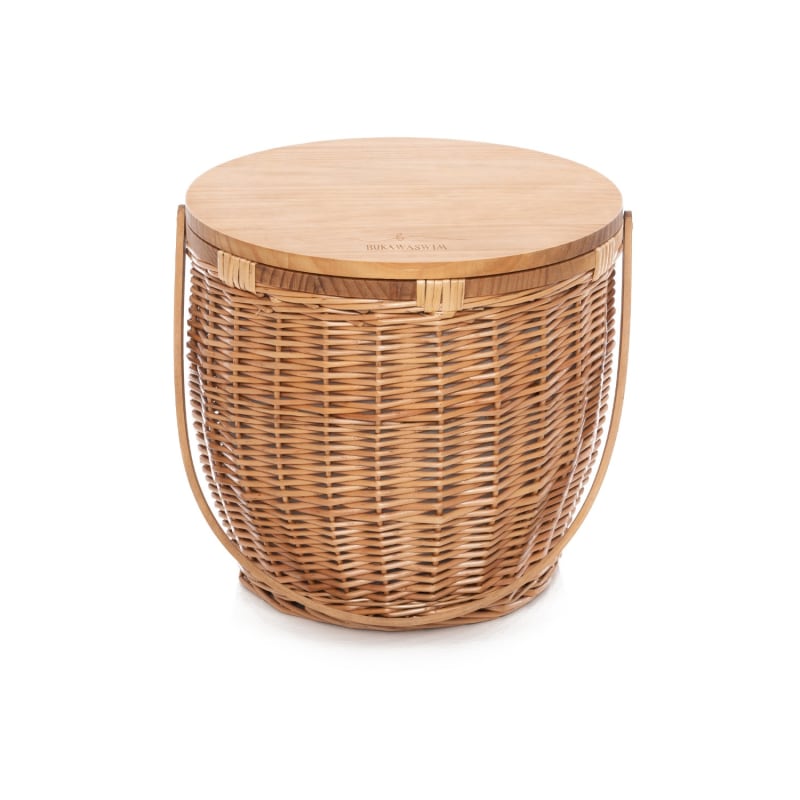 Thumbnail of Insulated Picnic Basket With Removable Lid image